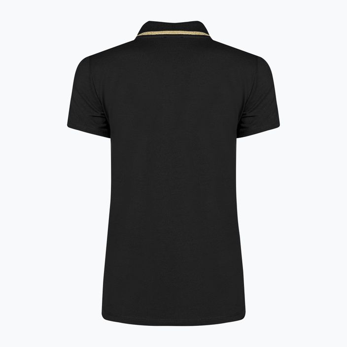 Moteriški polo marškinėliai EA7 Emporio Armani Train Core black 2