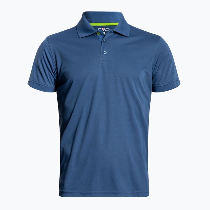 CMP vyriški polo marškinėliai mėlyni 3T60077/M879