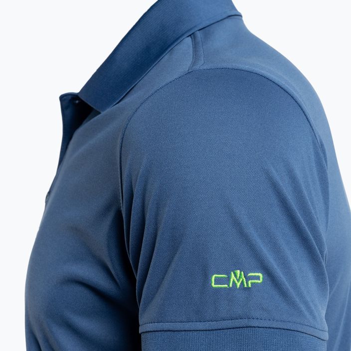 CMP vyriški polo marškinėliai mėlyni 3T60077/M879 3
