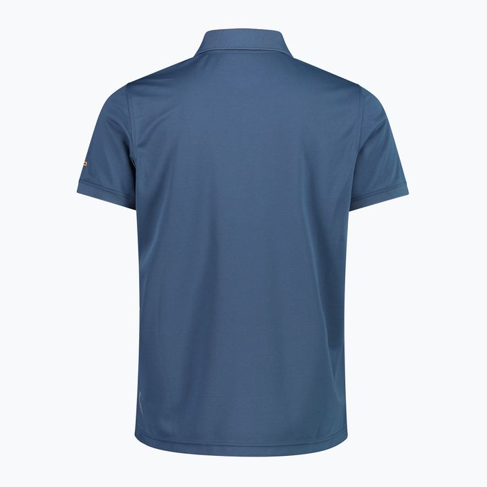 Vyriški polo marškinėliai CMP 3T60077 bluesteel 3