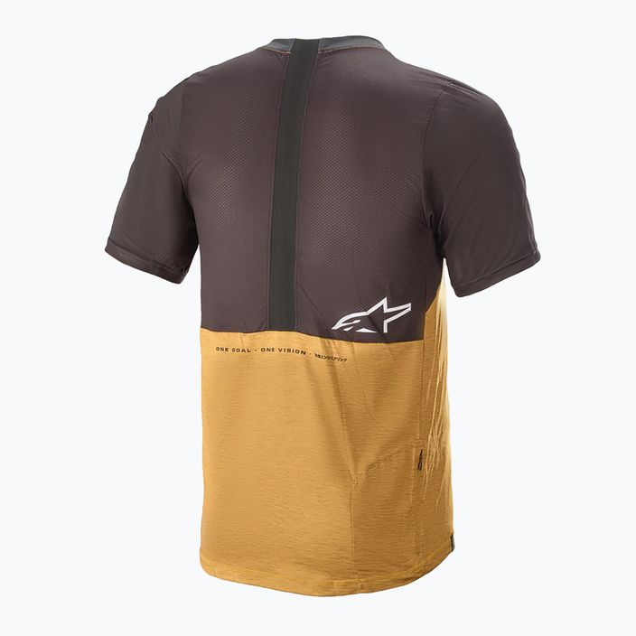 Alpinestars vyriški dviratininko marškinėliai Alps 6.0 V2 tangerine/black 2