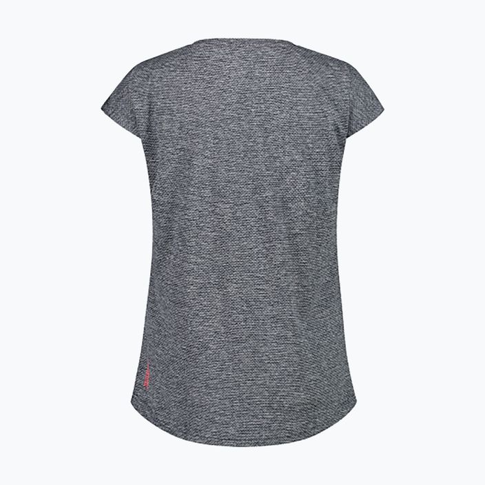 CMP moteriški trekingo marškinėliai pilkos spalvos 31T7256/U883 3