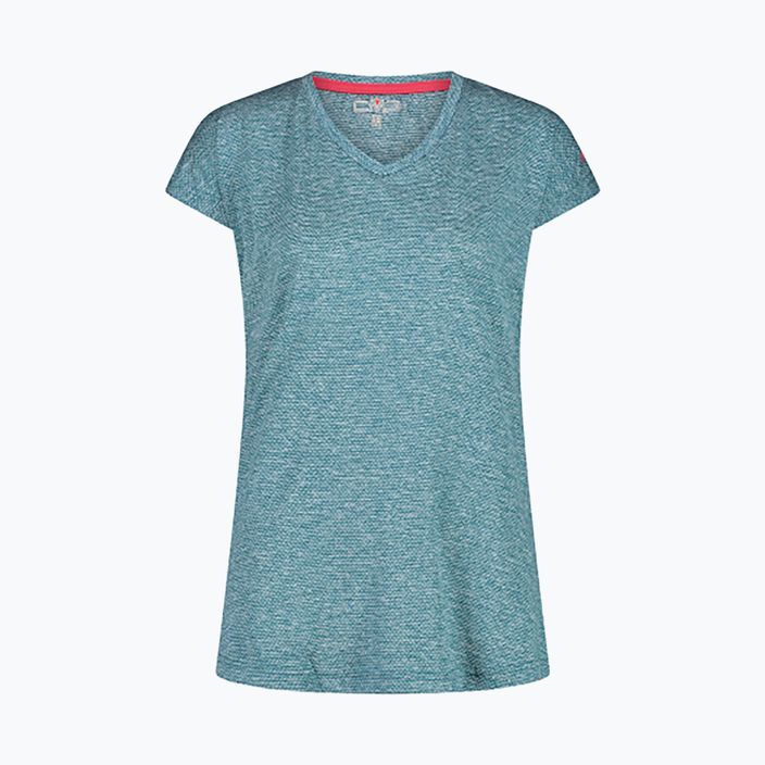 CMP moteriški trekingo marškinėliai mėlyni 31T7256/E982