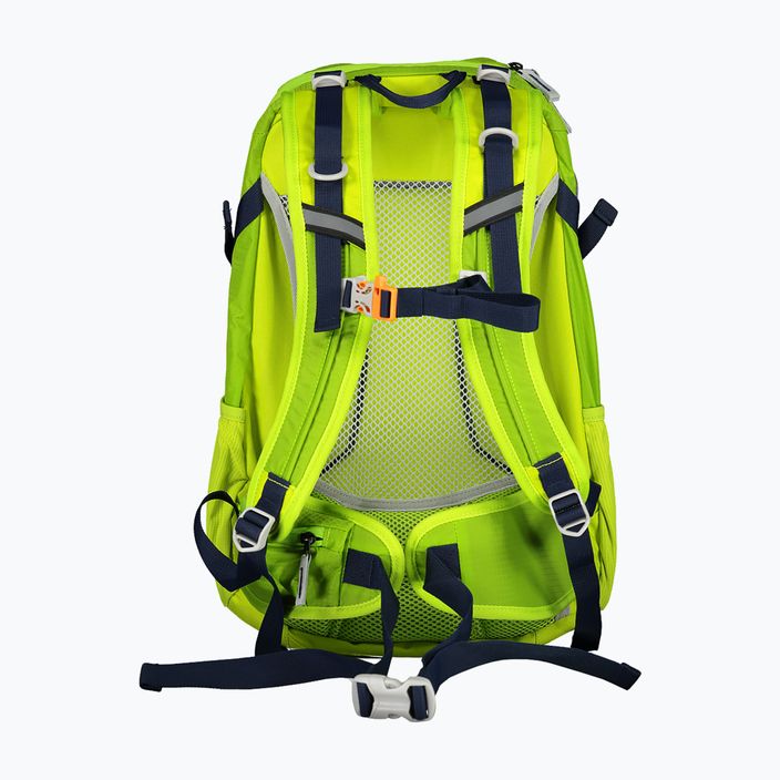 Vyriška žygio kuprinė CMP Katana 22 l grey / green fluo 2