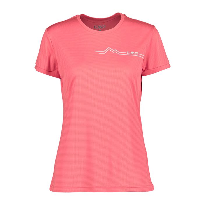 CMP moteriški trekingo marškinėliai rožinės spalvos 32T6046/C574 2