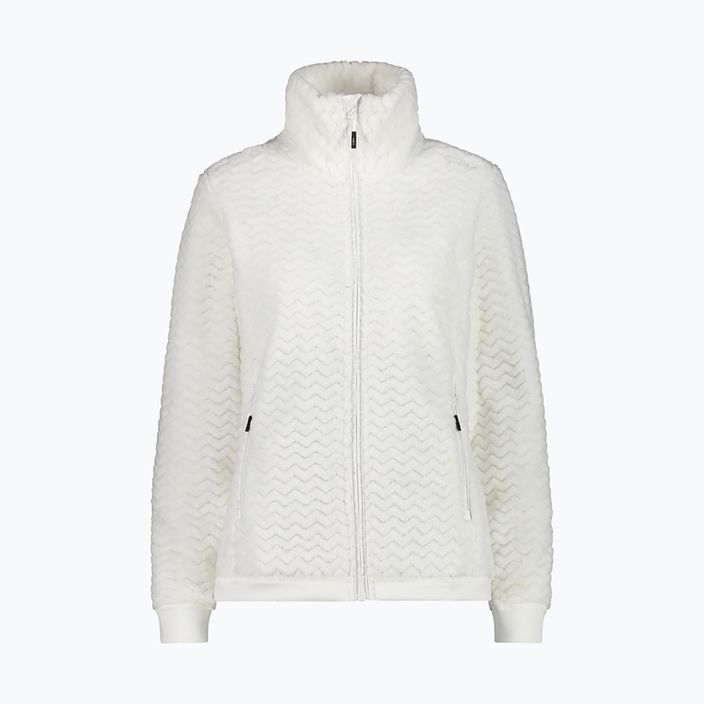 Moteriškas fliso džemperis CMP baltas 32P1956/A143 8