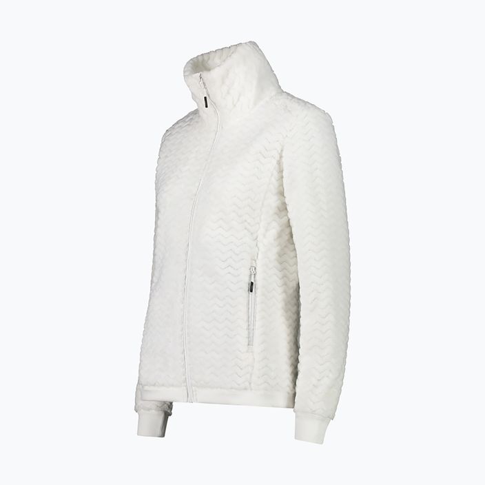Moteriškas fliso džemperis CMP baltas 32P1956/A143 7
