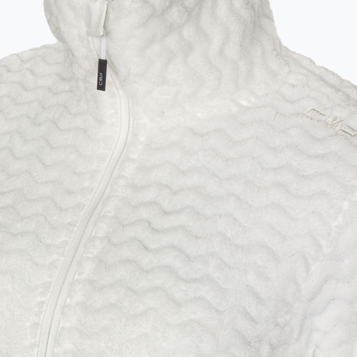 Moteriškas fliso džemperis CMP baltas 32P1956/A143 3