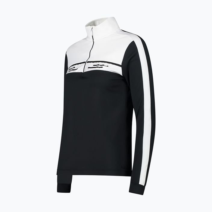 CMP moteriškas trekingo džemperis juodai baltas 32L0296/U901 2