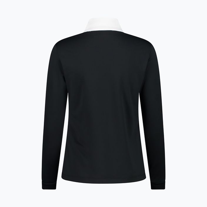 CMP moteriškas trekingo džemperis juodai baltas 32L0296/U901 3