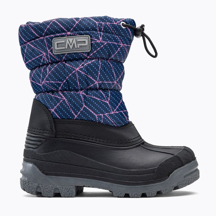 CMP Sneewy vaikiški sniego batai tamsiai mėlynos ir rožinės spalvos 3Q71294 2