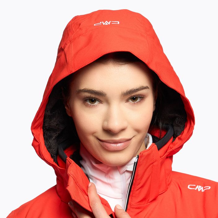 CMP moteriška slidinėjimo striukė oranžinė 31W0146/C827 5