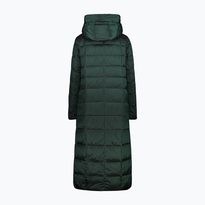 Moteriškas CMP paltas Fix Hood Down Jacket Green 32K3136 6