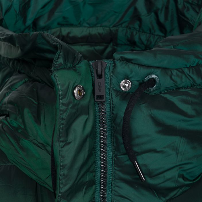 Moteriškas CMP paltas Fix Hood Down Jacket Green 32K3136 3