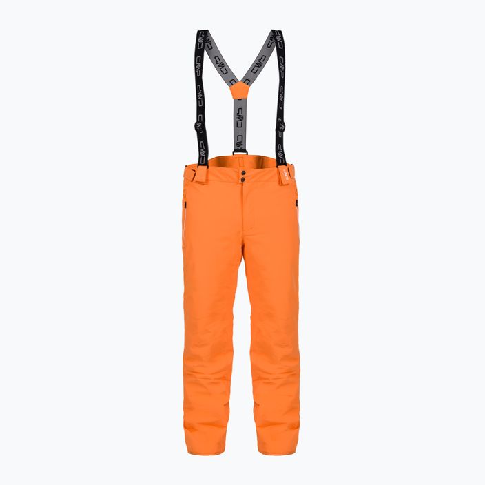 CMP vyriškos slidinėjimo kelnės oranžinės 3W04467/C593 8