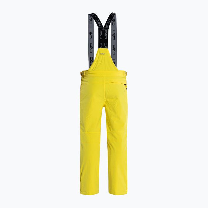 Vyriškos CMP slidinėjimo kelnės geltonos 3W17397N/R231 2