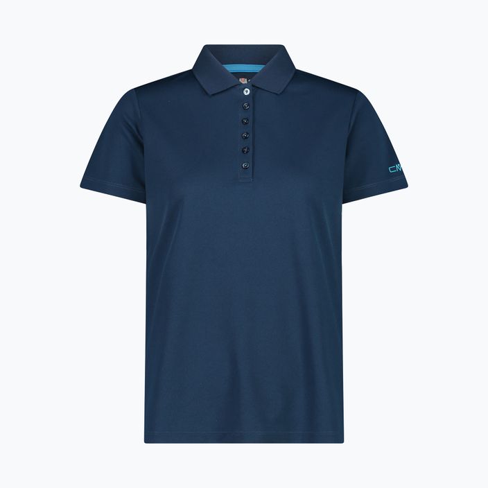 CMP moteriški polo marškinėliai mėlyni 3T59676/02MN