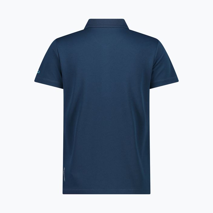 CMP moteriški polo marškinėliai mėlyni 3T59676/02MN 2