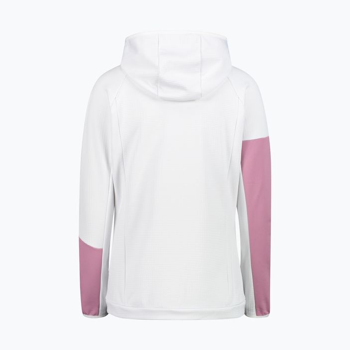 CMP moteriškas džemperis trekkingui baltos ir rožinės spalvos 33G6126/A001 2