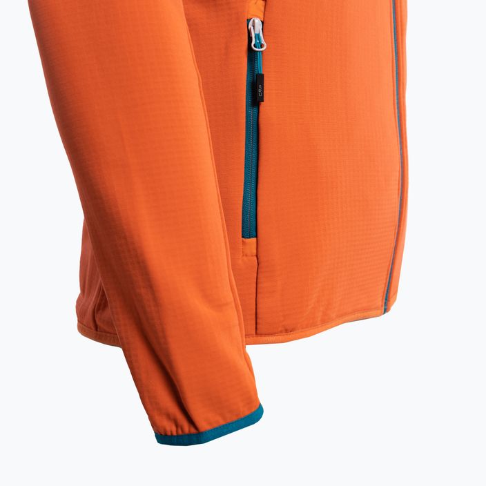 CMP vyriški sportiniai marškinėliai oranžinės ir mėlynos spalvos 33G6597/C550 4