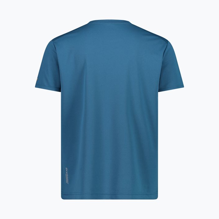 Vyriški CMP trekingo marškinėliai mėlyni 30T5057/07MN 2