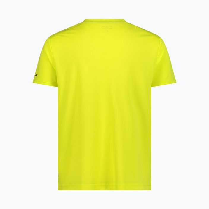 Vyriški CMP trekingo marškinėliai geltoni 30T5057/E359 2