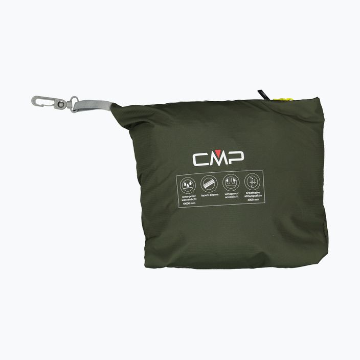 Vyriška CMP Snaps žalia striukė nuo lietaus 39X7367/E319 4