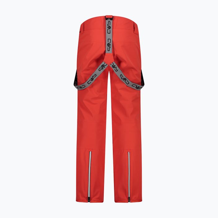CMP vyriškos slidinėjimo kelnės raudonos spalvos 3W04467/C589 2