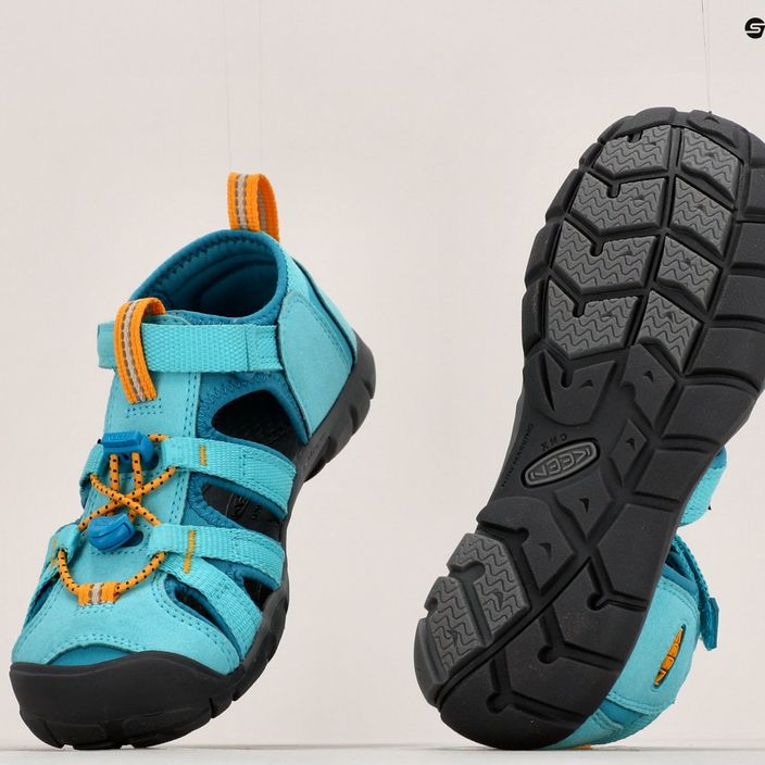 Keen Seacamp II CNX Ipanema/Fjord Blue vaikiški sportiniai sandalai 1027419 16