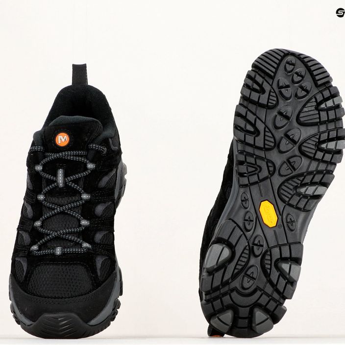 Merrell Moab 3 vyriški žygio batai juodi J035875 19
