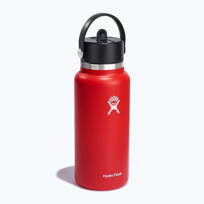 Hydro Flask Wide Flex Straw terminis butelis 945 ml, raudonas W32BFS612 2
