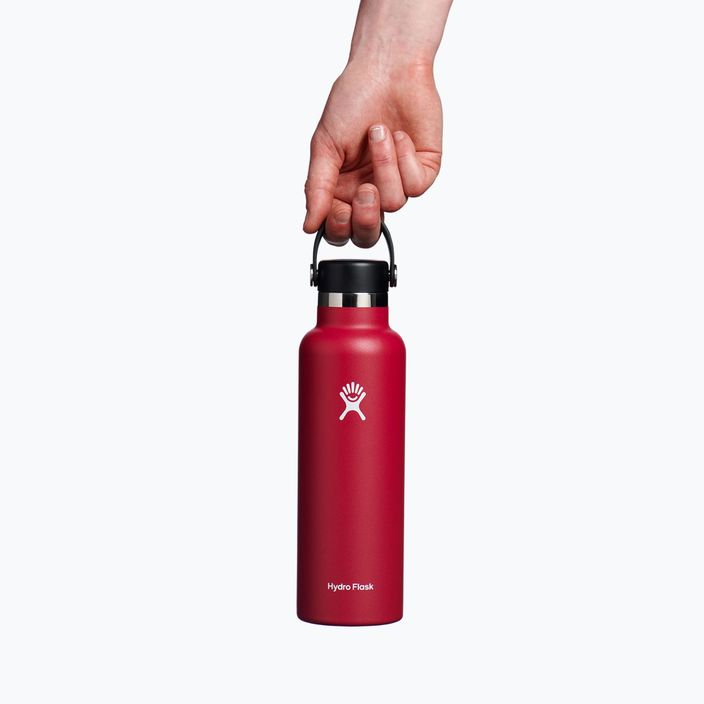 Hydro Flask Standard Flex Straw terminis butelis 620 ml, raudonas S21FS612 4