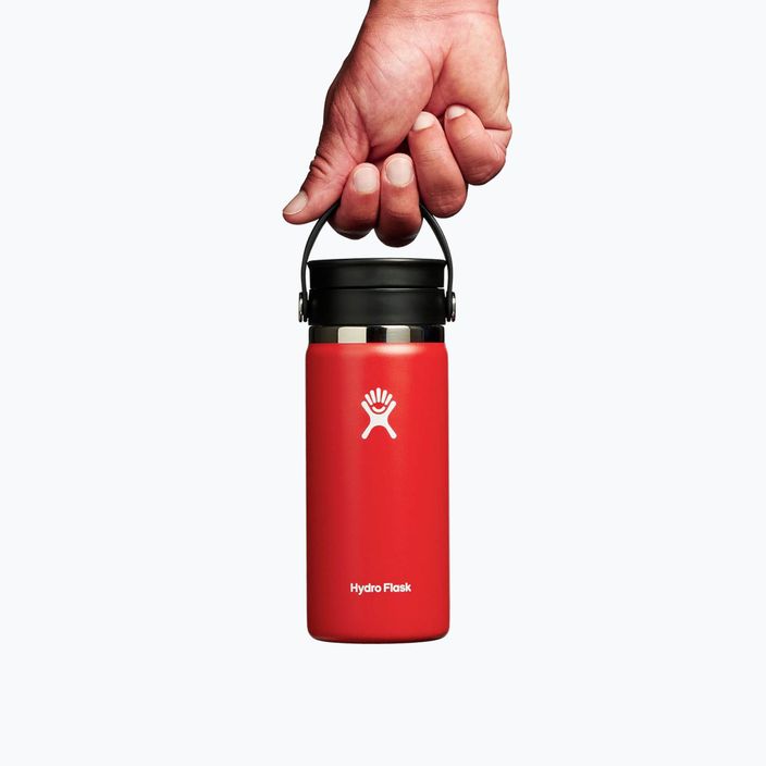Hydro Flask Wide Flex Sip termo buteliukas 470 ml, raudonas W16BCX612 4