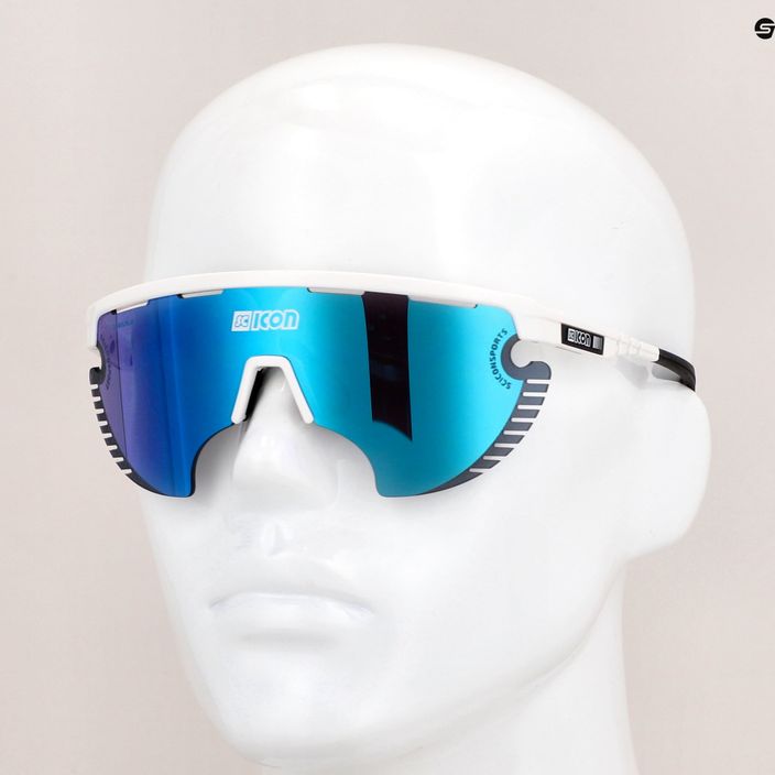 SCICON Aerowing Lamon white gloss/scnpp multimirror blue akiniai nuo saulės EY30030800 9