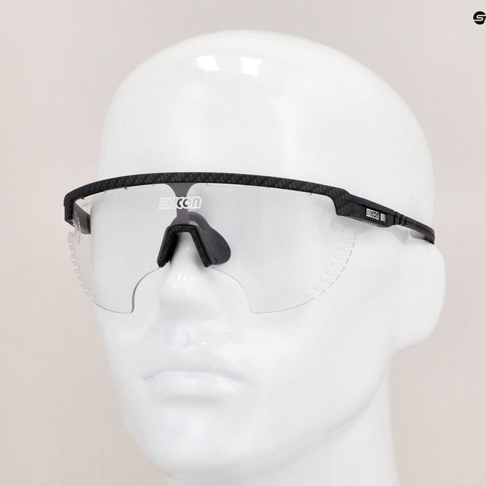 SCICON Aerowing Lamon anglies matiniai/sknpp fotokrominiai sidabriniai akiniai nuo saulės EY30011200 9