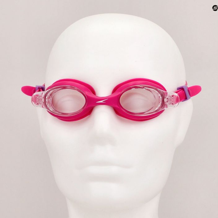 Speedo Skoogle kūdikių plaukimo akiniai blossom/electric pink/clear 8-0735914646 11