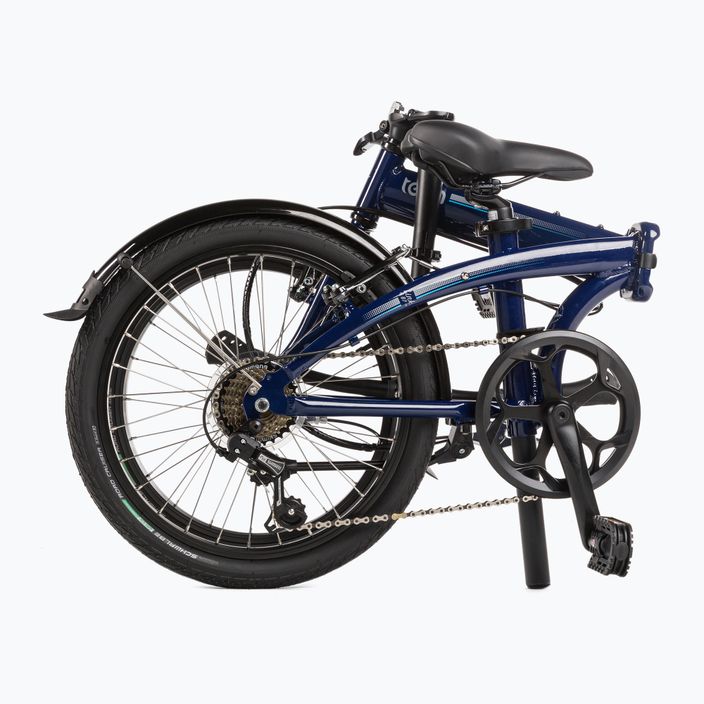 Sulankstomas miesto dviratis Tern LINK B7 tamsiai mėlynas 6