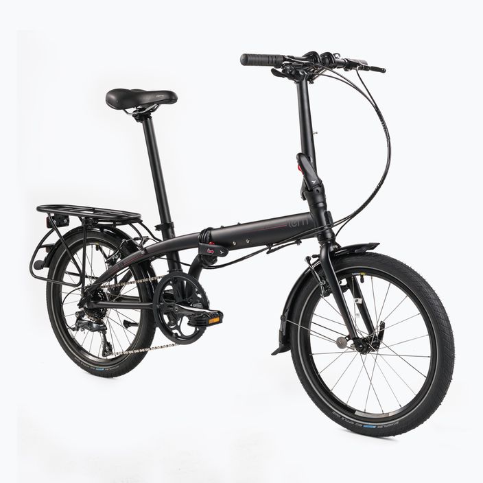 Tern sulankstomas miesto dviratis juodas LINK D8 2