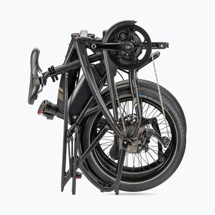 "Tern Vektron S10 Performance 400 Wh" sulankstomas elektrinis dviratis juodas 2