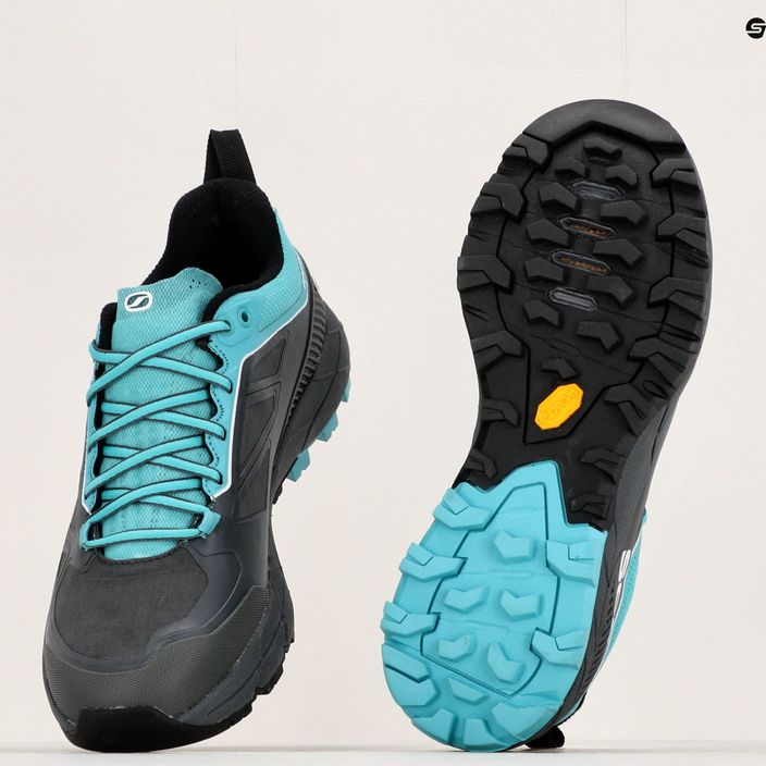 Moteriški trekingo batai SCARPA Rapid GTX pilkai mėlyni 72701 15