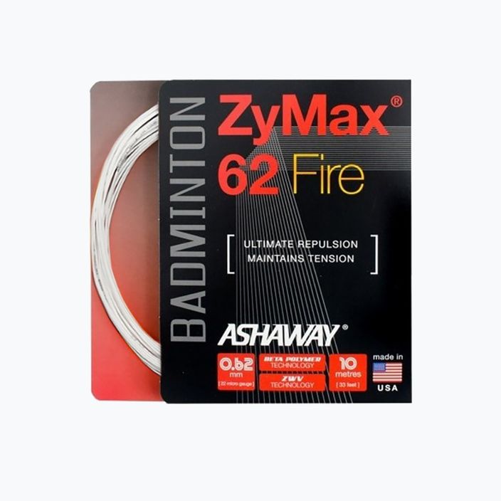 Badmintono stygos ASHAWAY ZyMax 62 Fire - set white