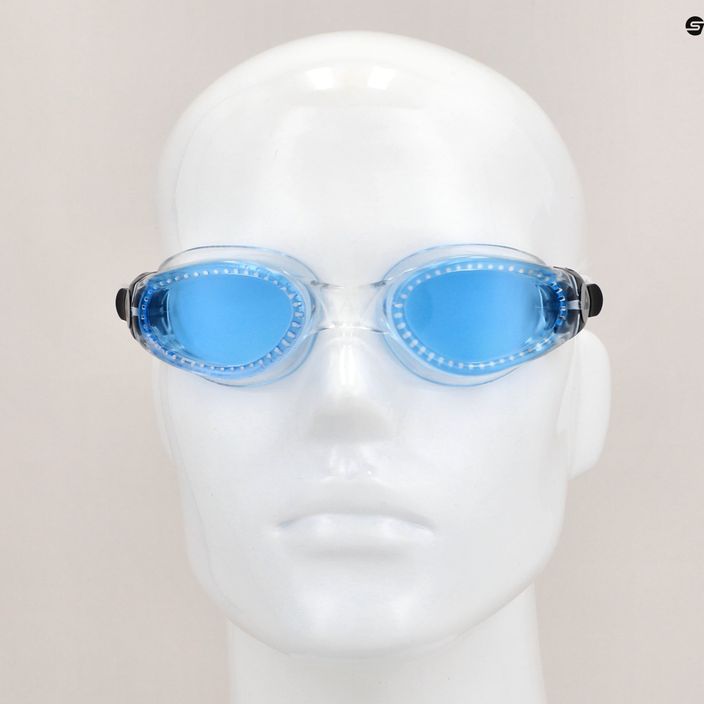 Aquasphere Kaiman skaidrūs / permatomi / mėlyni plaukimo akiniai EP3180000LB 7
