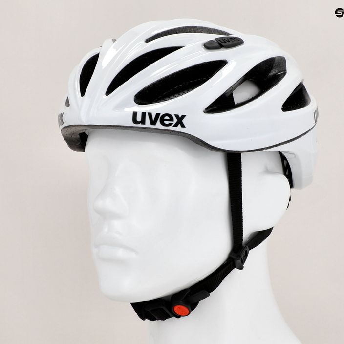 UVEX Boss Race Bike šalmas baltas S4102290215 14