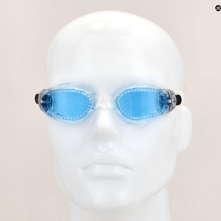 Aquasphere Kaiman Compact skaidrūs/mėlynai tonuoti plaukimo akiniai 8