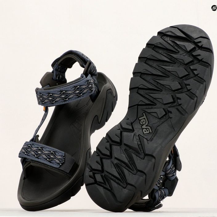 Teva Terra Fi 5 Universal vyriški žygio sandalai juodai ir tamsiai mėlynos spalvos 1102456 17