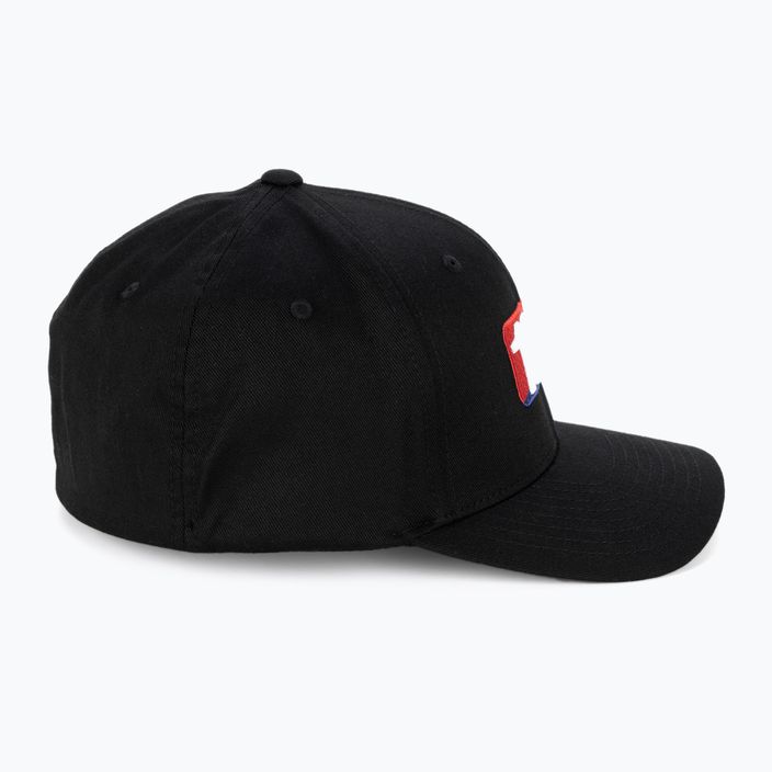 Vyriška 100% Classic X-Fit Flexfit beisbolo kepurė juoda 2