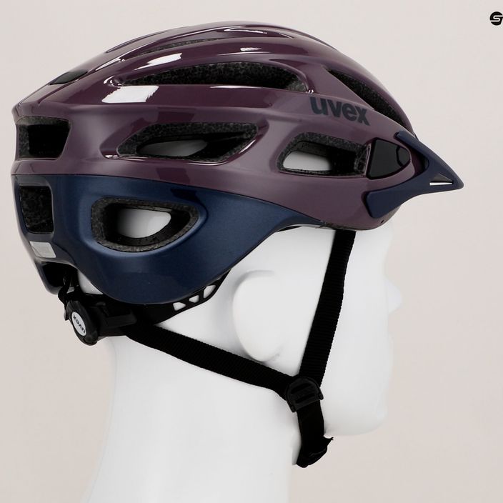Moteriškas dviratininko šalmas UVEX True purple S4100530715 9