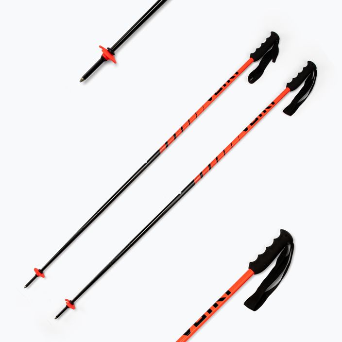 Völkl Speedstick slidinėjimo lazdos raudonos spalvos 141002 5