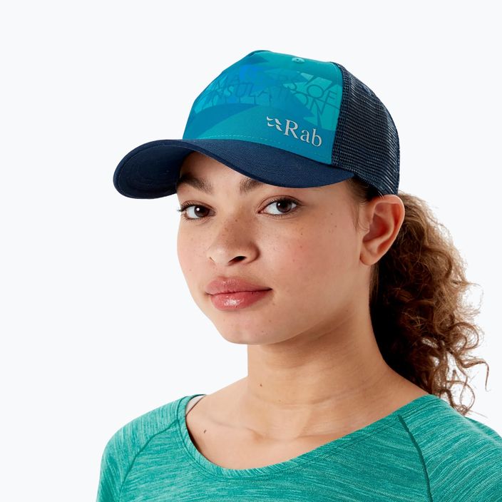 Rab Trucker Masters beisbolo kepurė mėlyna QAB-05 6