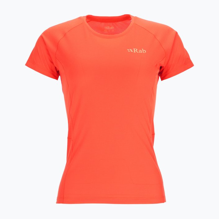 Moteriški trekingo marškinėliai Rab Sonic orange QBL-02 4